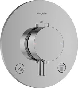 Hansgrohe Ecostat Comfort S zuhany és fürdő csaptelep vakolat alatti rész nélkül króm 33715000
