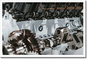 Poszterek keretben 60x40 Bmw motor barkács