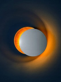 Catellani&Smith Lederam ihlette fali lámpa fehér