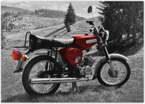 Poszter 70x50 Piros Simson S51 E