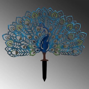 Peacock fém kerti dísztárgy, 60×38 cm – TR565TNL1261