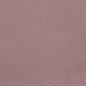 Ágy, rózsaszín/ gold arany króm, 140x200, KAISA