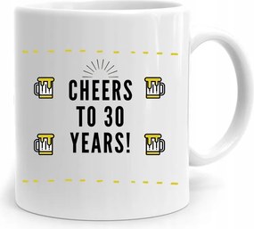 Születésnapra 30 30-es 30-as Bögre Tökéletes Ajándék fényképes nyomtatással