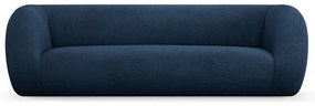 Kék buklé kanapé 230 cm Essen – Cosmopolitan Design