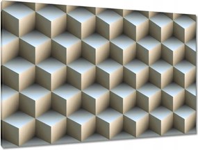 Festmények 120x80 3D kockák