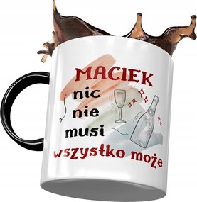 Fekete Bögre Mátyás Férj-Fia Barátnőjének Nyomtatott Fotóval