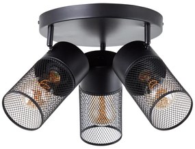 Brilliant - KAMOLO 3xE27/40W/230V fekete spotlámpa