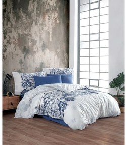 BedTex Pamut ágynemét Armina kék, 220 x 200 cm, 2db 70 x 90 cm, 220 x 200 cm, 2 db 70 x 90 cm