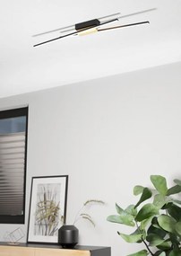 EGLO 900488 PANAGRIA Modern LED Mennyezeti Lámpa Fehér, Barna, Fekete LED IP20