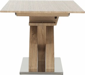 Étkezőasztal, tölgy, 160-200x90 cm, BONET NEW TIP 2