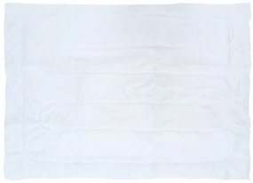 Nyári steppelt paplan 140x200 cm párnával 70x90 cm ECONOMY PEACH, fehér