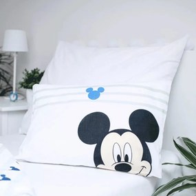 Disney Mickey ovis ágyneműhuzat fehér 100x135cm 40x60cm