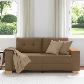 barna szövet loveseat kanapé 140 cm