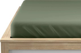 Jersey lepedő EXKLUZÍV sötétzöld 140x200cm, 100% pamut