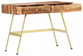 fiókos tömör kelet-indiai rózsafa íróasztal 100 x 55 x 75 cm