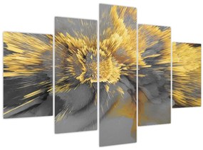 Kép - Arany expanzió (150x105 cm)