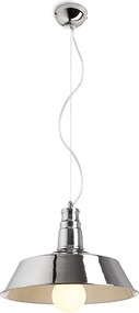 RENDL GOLDIE 36 függőlámpa króm 230V LED E27 30W