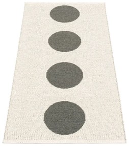 Sötétszürke kültéri-beltéri futószőnyeg 70x150 cm Vera Charcoal – Pappelina