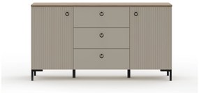 Komód Demandaron 4 (taupe + silverjack tölgy) . 1116812