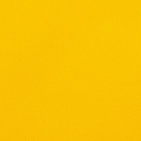 sárga téglalap alakú oxford-szövet napvitorla 5 x 7 m