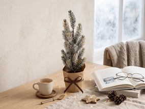 Díszes karácsonyi fa FROSTY TREE cserépben 22 cm