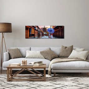 Kép - Ázsiai nő (órával) (90x30 cm)