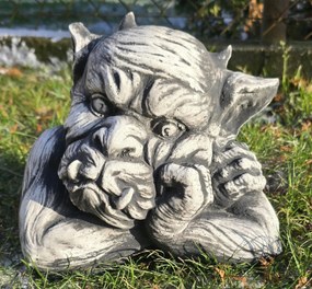 Kerti figurák beton dekoráció Vízköpő, Trol,l manó