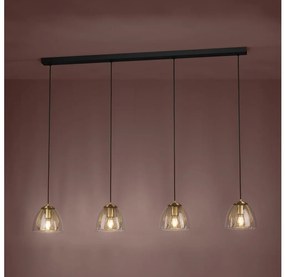 Eglo 390038 - Csillár zsinóron JAZMINIA 4xE27/40W/230V arany