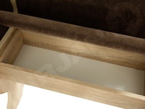 Sarokpad a konyhába + asztal + zsámolyok  Sylvan (Arany craft tölgy + hugo 100). 1060732