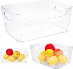 Ételtároló doboz hűtőszekrényhez műanyag tároló 3l