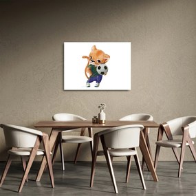 Üveg kép - Akvarell állatka N⁰4 (70x50 cm)