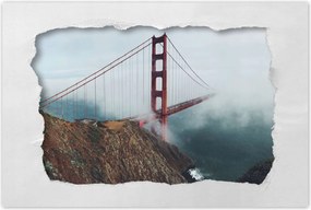 Poszterek 90x60 Vörös híd az USA-ban