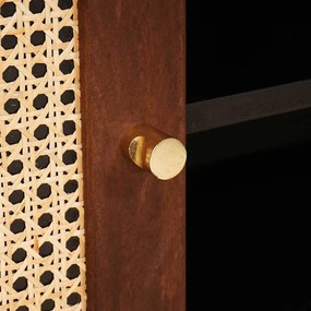 Média tárolószekrények és állványok Barna 80 x 31.5 x 46 cm