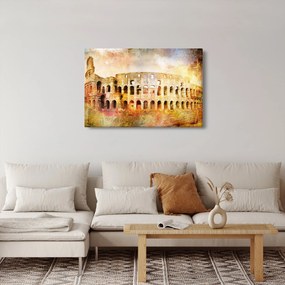 Kép - Digitális festészet, Colosseum, Róma, Olaszország (90x60 cm)
