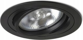 Süllyesztett lámpatest Rendl Pasadena G53 Ri fekete, 12V, G53, 50W, R12699