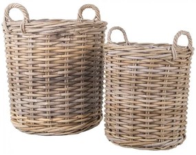 Indo 2 db rattan tárolókosár - House Nordic