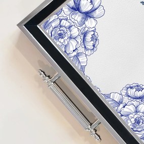 Üveg tálca, 38×24 cm – TPG9908