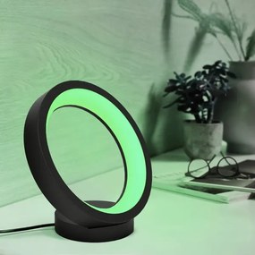 Eglo 99029 - RGB LED asztali lámpa MARGHERA-C, 16W, 230V, dimmelhető