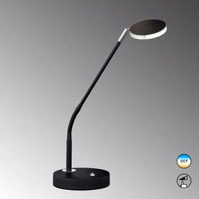 Fischer & Honsel modern asztali lámpa luna fekete fhl850156