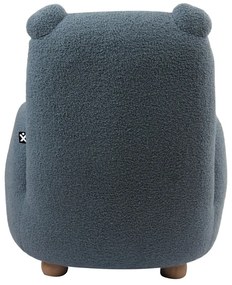 Kék buklé gyerek fotel Rocky – Vipack