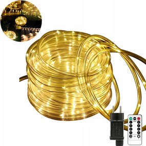 Fénytömlő 30m Led Karácsonyfa Lámpa Fehér Meleg