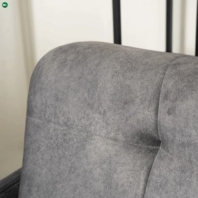 Zestaw 2x Sofa Rozkładana TIVOLI Szara