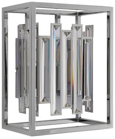 Endon 81932 - ACADIA fali lámpa 1xE14/40W/230V fényes króm