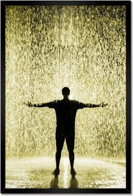 Poszterek keretben 40x60 Keményen esik az eső