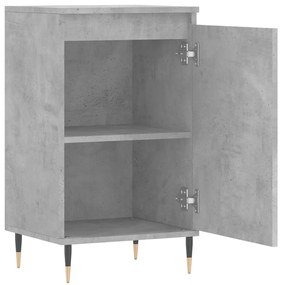 2 db betonszürke szerelt fa tálalószekrény 40 x 35 x 70 cm