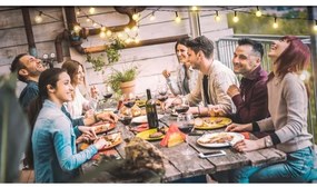 LED Szolár lánc 6,9m 50xLED/1,2V