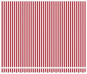 Kézi Behúzható Napellenző Piros és Fehér Csík 400x300 cm