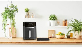 Fekete forrólevegős fritőz Easy Fry &amp; Grill – Tefal