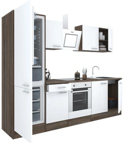 Yorki 270 konyhabútor alsó sütős, alulfagyasztós hűtős kivitelben