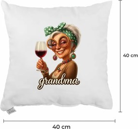 EMI Grandma díszpárna 40x40 cm EMI